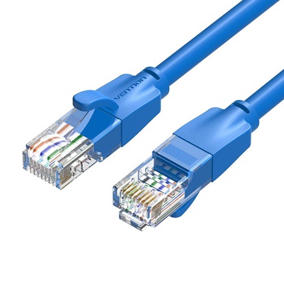 VENTION Cat.6 UTP Patch Ethernet Cable 1M Blue (IBELF) (VENIBELF)-VENIBELF
