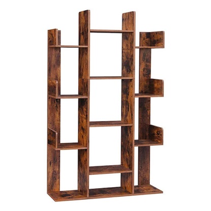 Vasagle Ξύλινη Βιβλιοθήκη με 13 Ράφια 86 x 25 x 140 cm LBC67BXV1-VASLBC67BXV1