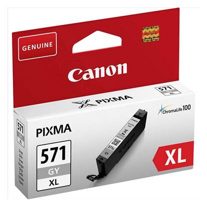 Canon Μελάνι Inkjet CLI-571GY XL Grey (0335C001)