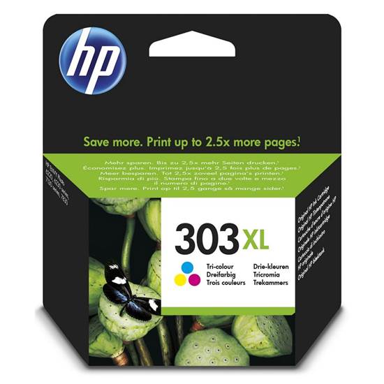 HP Μελάνι Inkjet No 303XL Tri-Colour (T6N03AE)