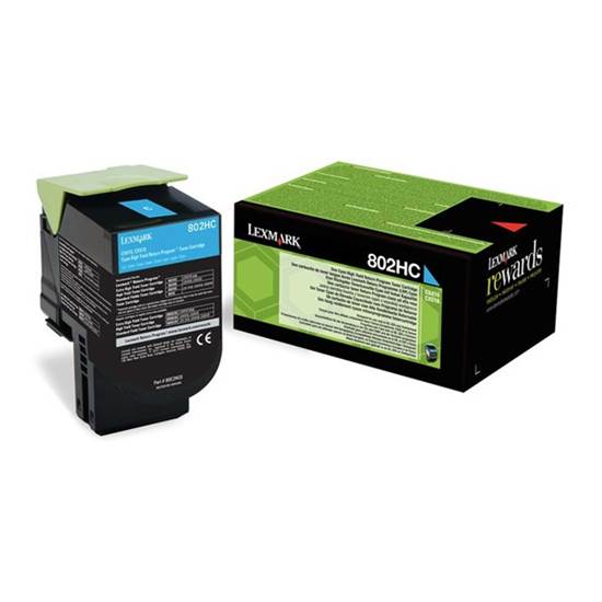 Toner Lexmark 80C2HC0 VHC Cyan (80C2HC0)