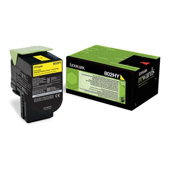 Toner Lexmark 80C2HY0 VHC Yellow (80C2HY0)