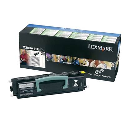 LEXMARK X203N/204N BLACK TONER (2,5K) (X203A11)