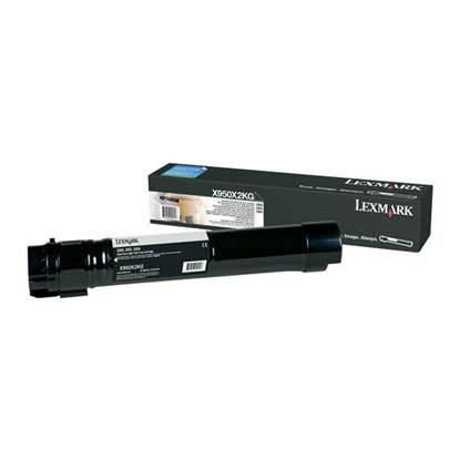 LEXMARK X950/952/954 BLACK EXTRA HC PRINT CRTR (32K) (X950X2KG)