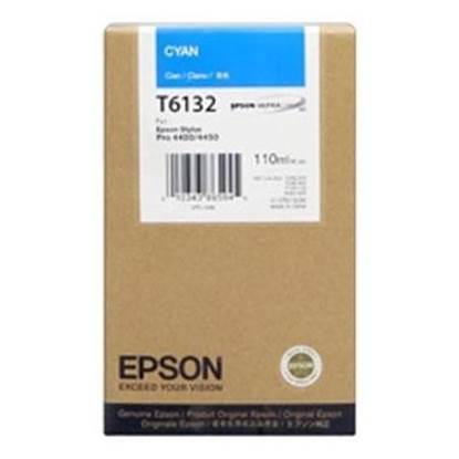 Epson Μελάνι Inkjet T6132 Cyan (C13T613200)