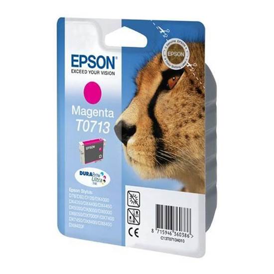 Epson Μελάνι Inkjet T0713 Magenta (C13T07134012)