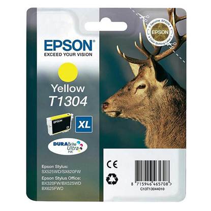 Epson Μελάνι Inkjet T1304 XL Yellow (C13T13044012)