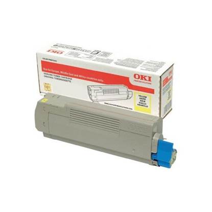 OKI C833/843 TONER YELLOW (46443101) 10k