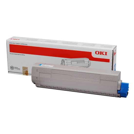 OKI C831/841 TONER CYAN 10k (44844507)