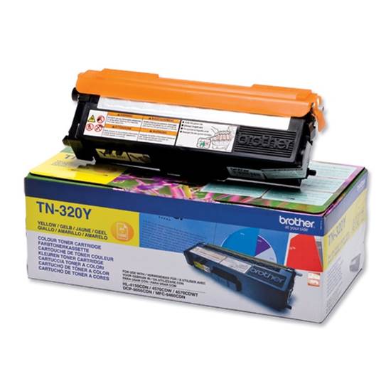 Toner Brother TN-320Y Yellow (TN-320Y)