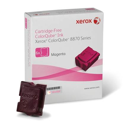 XEROX COLORQUBE 8870 MAGENTA SOLID INK (6pk, 17.3k) (108R00955)