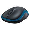 Logitech M185 Optical Mouse (2236) (Black/Blue, Wireless)