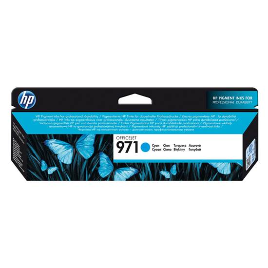 HP Μελάνι Inkjet No.971 Cyan (CN622AE)