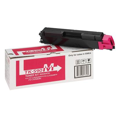 KYOCERA FS C2026/2126MFP MAGENTA TONER (5k) (TK-590M)