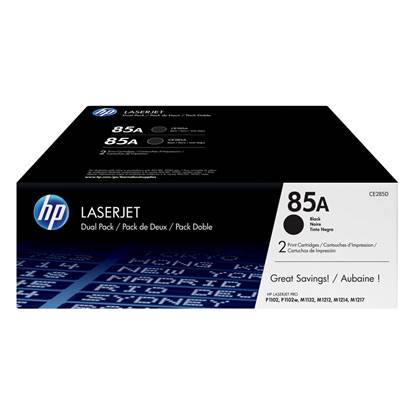 HP LaserJet P100/M1130 Black Toner Twin Pack (CE285AD)