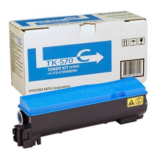 KYOCERA FS C5400DN CYAN TONER (12k) (TK-570C)