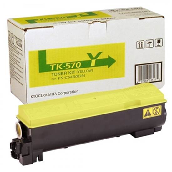 KYOCERA FS C5400DN YELLOW TONER (12k) (TK-570Y)