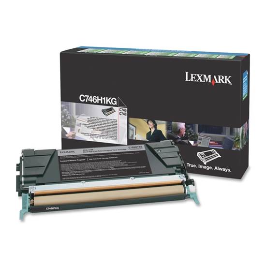 Toner Lexmark C746H1KG Black (C746H1KG)