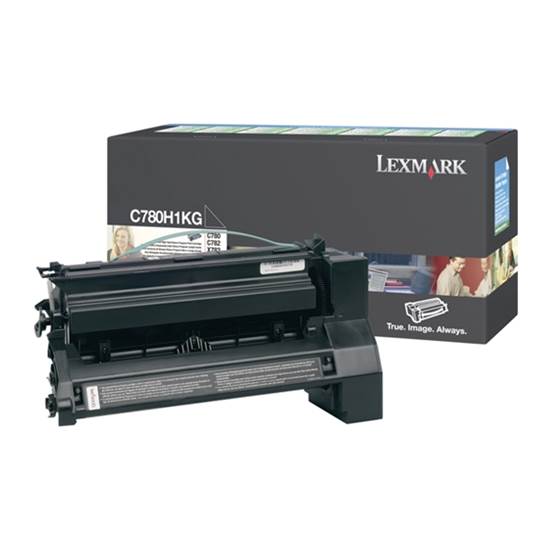 LEXMARK C780/782 HC BLACK TONER (10k) (C780H1KG)