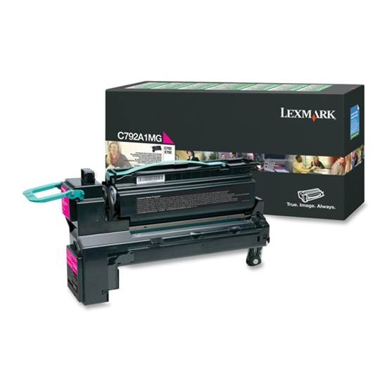 LEXMARK C792/X792 MAGENTA TONER (6k) (C792A1MG)