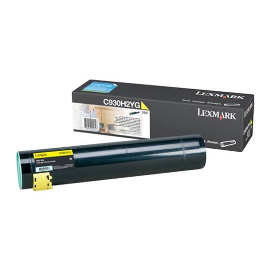 LEXMARK C935 YELLOW TONER (C930H2YG)