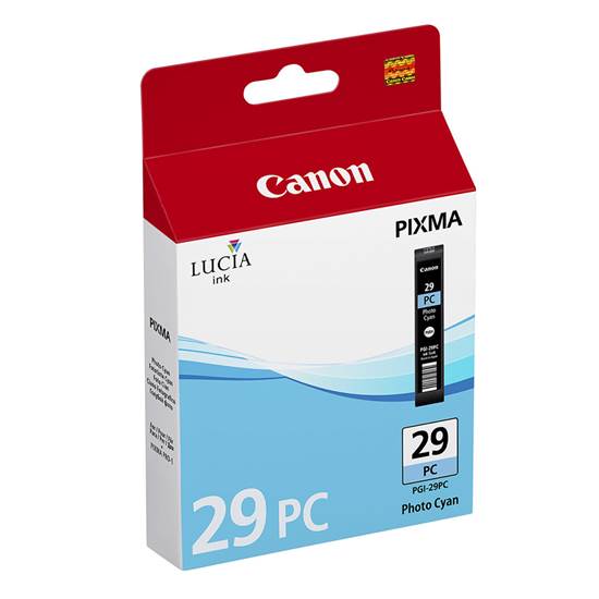 Canon Μελάνι Inkjet PGI-29PC Photo Cyan (4876B001) (CANPGI-29PC)