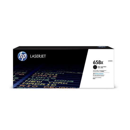 HP 658X Black LaserJet Toner Cartridge HC (33k) (W2000X) (HPW2000X)