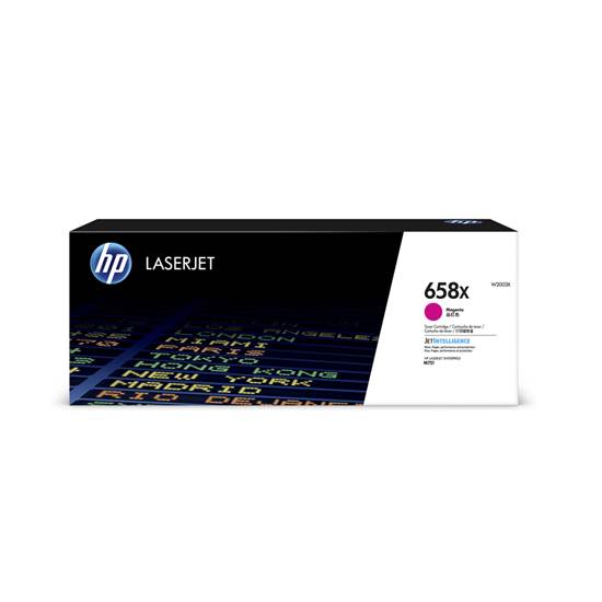 HP 658X Magenta LaserJet Toner Cartridge HC (28k) (W2003X) (HPW2003X)