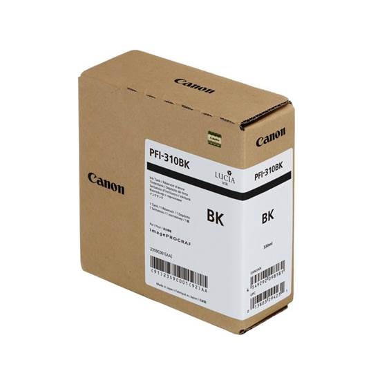 Canon Pigment Μελάνι Inkjet PFI-310 Photo Black (2359C001) (CANPFI310BK)