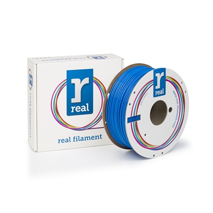 REAL PLA 3D Printer Filament - Blue - spool of 1Kg - 2.85mm (REFPLABLUE1000MM3)