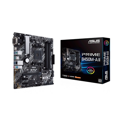 ASUS PRIME B450M-A II (AM4) micro ATX motherboard (90MB15Z0-M0EAY0) (ASU90MB15Z0-M0EAY0)