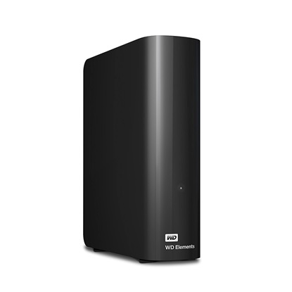 Western Digital Elements Desktop 6TB USB 3.0 (Black) (WDBWLG0060HBK-EESN)