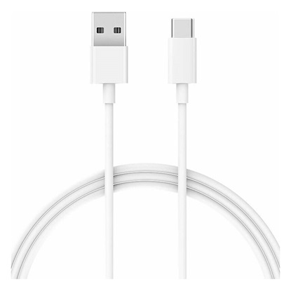 Xiaomi Regular USB 2.0 Cable USB-C male - USB-A male Λευκό 1m (BHR4422GL) (XIABHR4422GL)-XIABHR4422GL