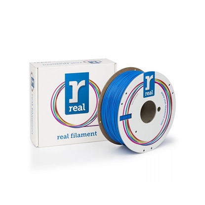 REAL ABS Plus 3D Printer Filament - Blue - spool of 1Kg - 1.75mm (REFABSPLUSBLUE1000MM175)-REFABSPLUSBLUE1000MM175