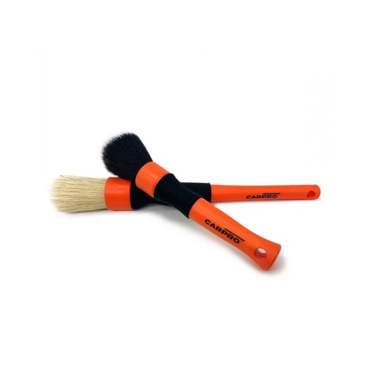 CarPro Detailing Brush Set Για Πλαστικά - Ταμπλό Αυτοκινήτου 2τμχ (CP-DBS2) (CARPCP-DBS2)-CARPCP-DBS2