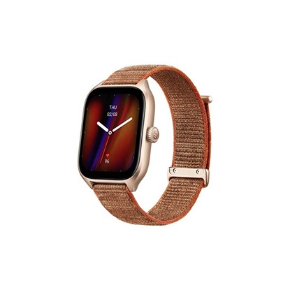 Amazfit GTS 4 Aluminium 43mm Αδιάβροχο Smartwatch με Παλμογράφο (Autumn Brown) (A2168BWN)-XIAA2168BWN