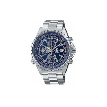 Casio Edifice Classic Ρολόι Χρονογράφος Μπαταρίας με Μεταλλικό Μπρασελέ Ασημί (EF-527D-2AVUEF) (CASEF527D2AVUEF)-CASEF527D2AVUEF