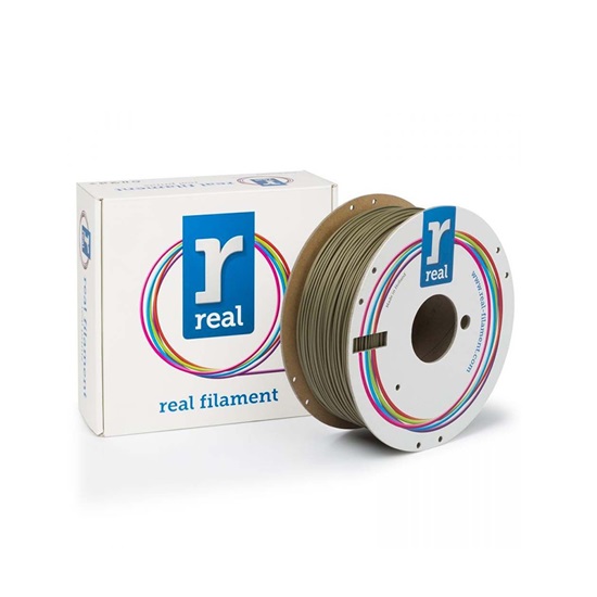 REAL PLA 3D Printer Filament -Camouflage Green - spool of 1Kg - 2.85mm (REFPLAMATTEGREEN1000MM285)-REFPLAMATTEGREEN1000MM285