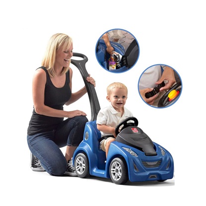 Step2 Kids Push Car Buggy GT Blue (7797) (ST27797)-ST27797