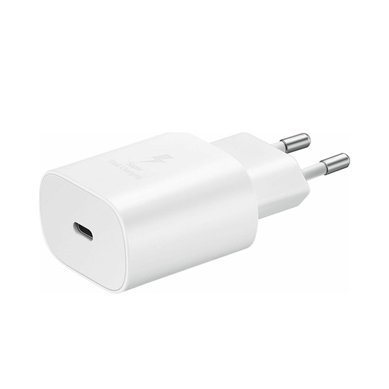 Samsung Travel Adapter USB-C 25W White (EP-TA800NWEGEU) (SAMEP-TA800NWEGEU)-SAMEP-TA800NWEGEU