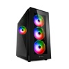 Sharkoon TG5 Pro RGB Gaming Midi Tower Computer Case Black (23356973) (SHR23356973)-SHR23356973