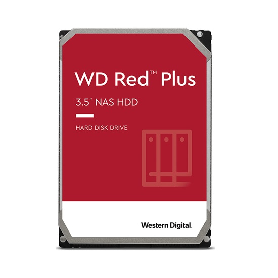 Western Digital Red Plus NAS Hard Drive 4TB 3.5" (CMR) (WD40EFPX)-WD40EFPX