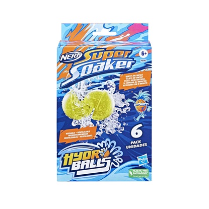 Hasbro Nerf Σφαίρες Hydro Balls Super Soaker για 6+ Ετών (F6393) (HASF6393)-HASF6393