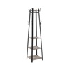 Vasagle Coat Rack with 3 Shelves 43 x 43 x 180 cm (LCR080B02) (VASLCR080B02)-VASLCR080B02