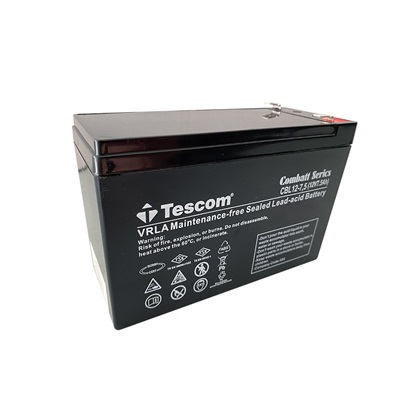 Tescom Batteries Combatt 12V 7.2AH (BAT.0367) (TSBAT0367)-TSBAT0367