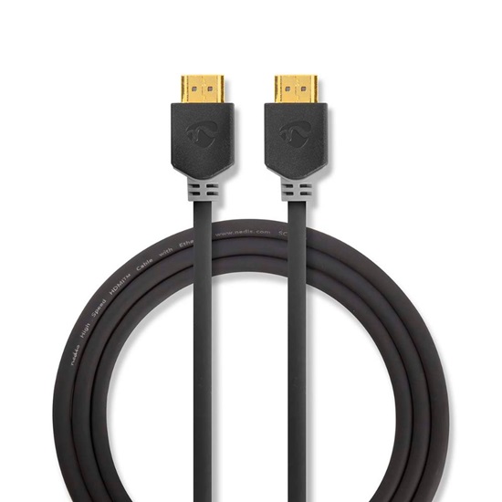 Nedis High Speed HDMI Cable 5m (CVBW34000AT50) (NEDCVBW34000AT50)-NEDCVBW34000AT50