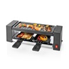 Nedis Επιτραπέζια Ηλεκτρική Ψησταριά Raclette 400W 23x10εκ. (FCRA210FBK2) (NEDFCRA210FBK2)-NEDFCRA210FBK2