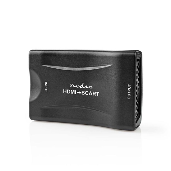 Nedis Μετατροπέας HDMI female σε Scart female (VCON3461BK) (NEDVCON3461BK)-NEDVCON3461BK