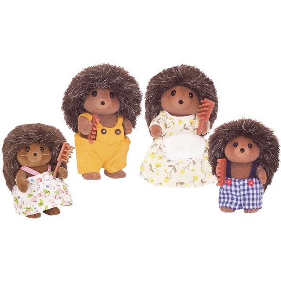 Sylvanian Families Hedgehog Family (4018) (SLV4018)-SLV4018