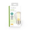 Nedis LED Filament Bulb E27 7 W Warm White (LBFE27G453) (NEDLBFE27G453)-NEDLBFE27G453